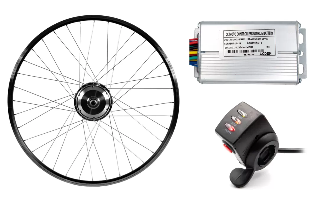 Комплект для переобладнання велосипеда в електро